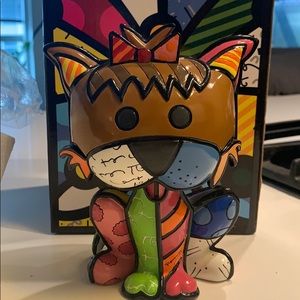 Romero Britto Yorkshire Dog Figurine